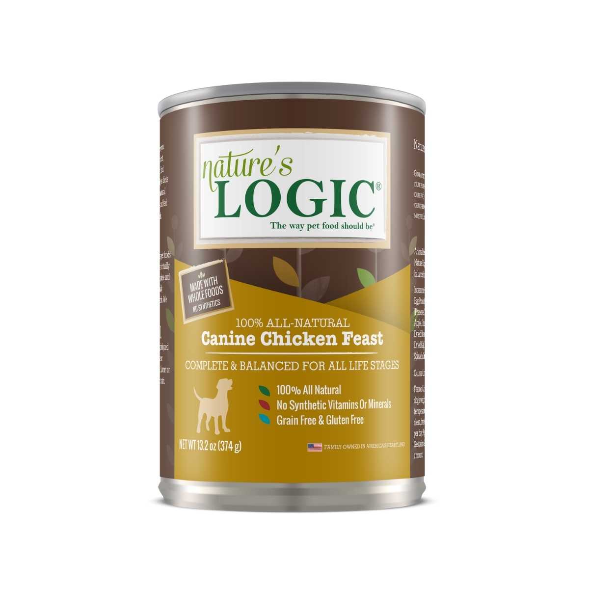 Nature's Logic Canine Chicken-12/13.2 oz Cans