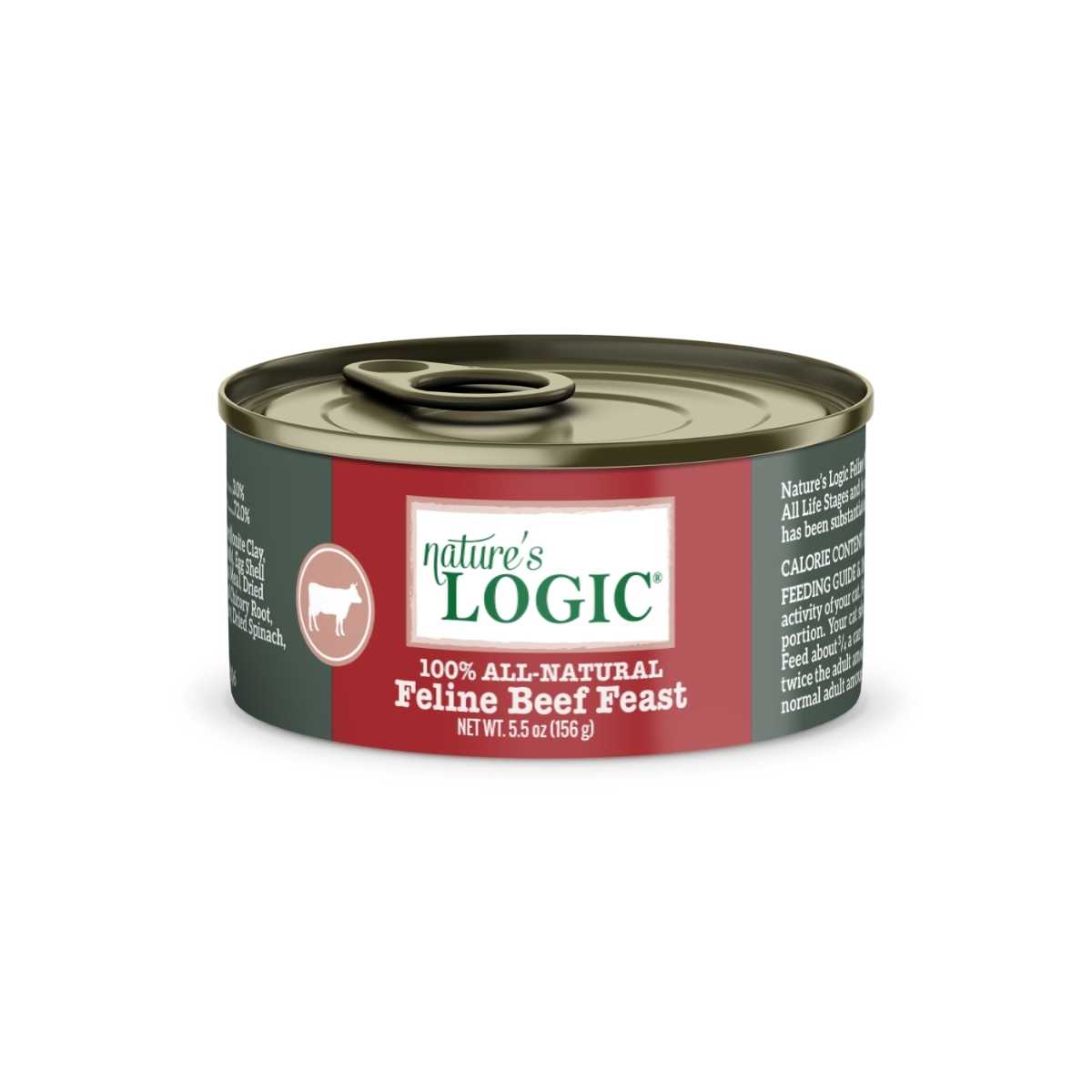 Nature's Logic Feline Beef-24/5.5 oz Cans