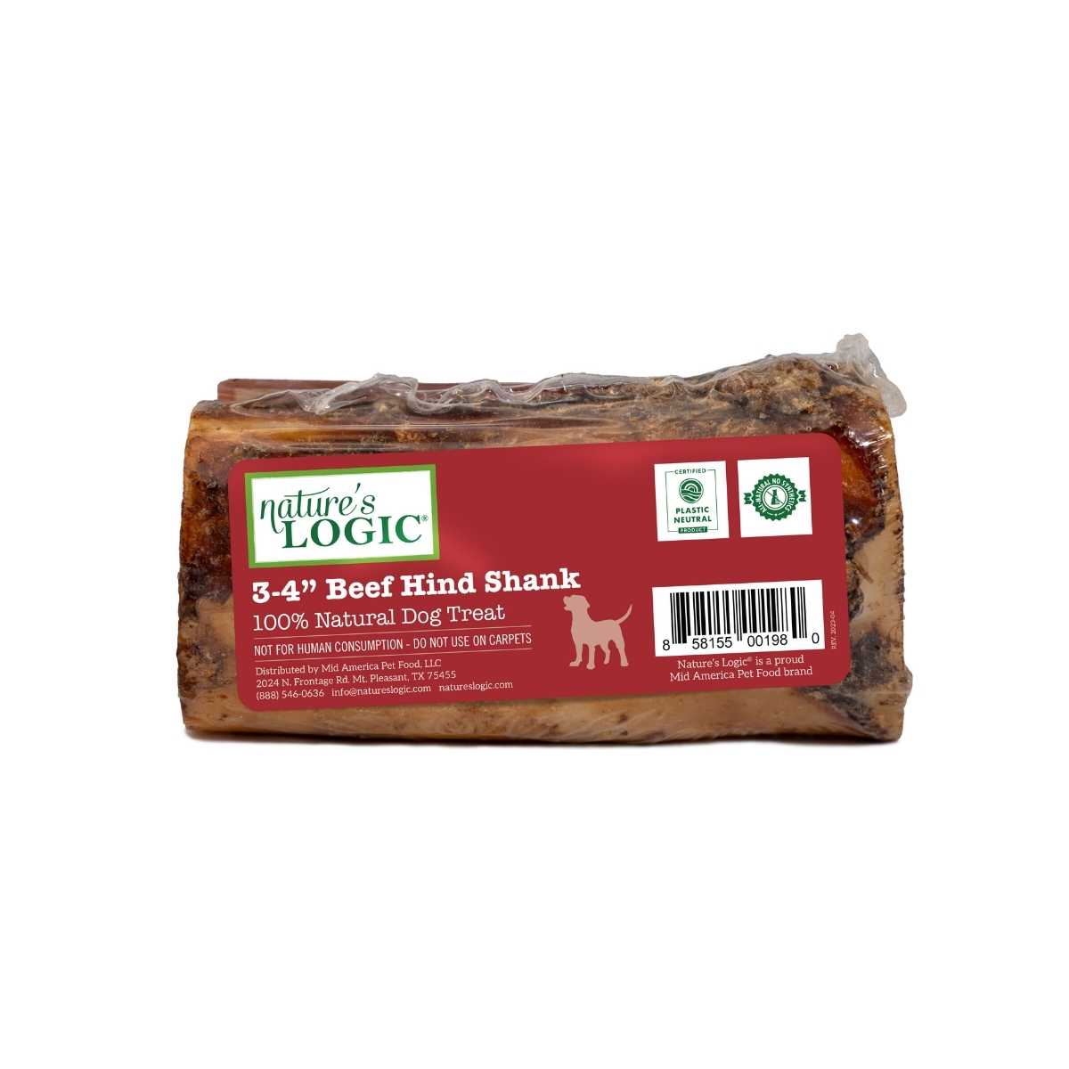 Nature's Logic Canine All Natural Center Cut Hind Shank