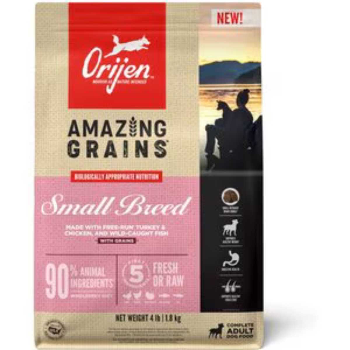 Orijen Dog Amazing Grains Small Breed