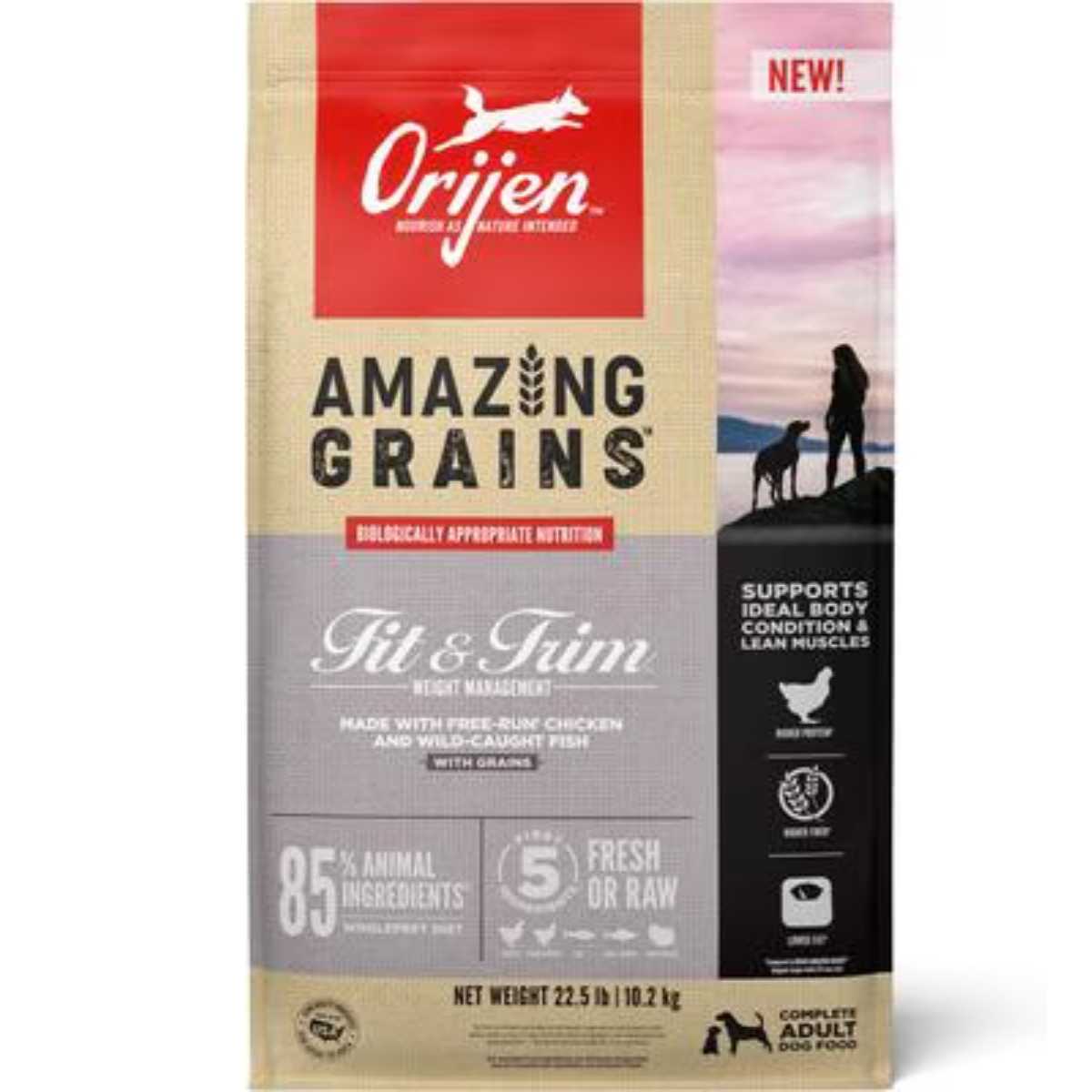 Orijen Dog Amazing Grains Fit Trim