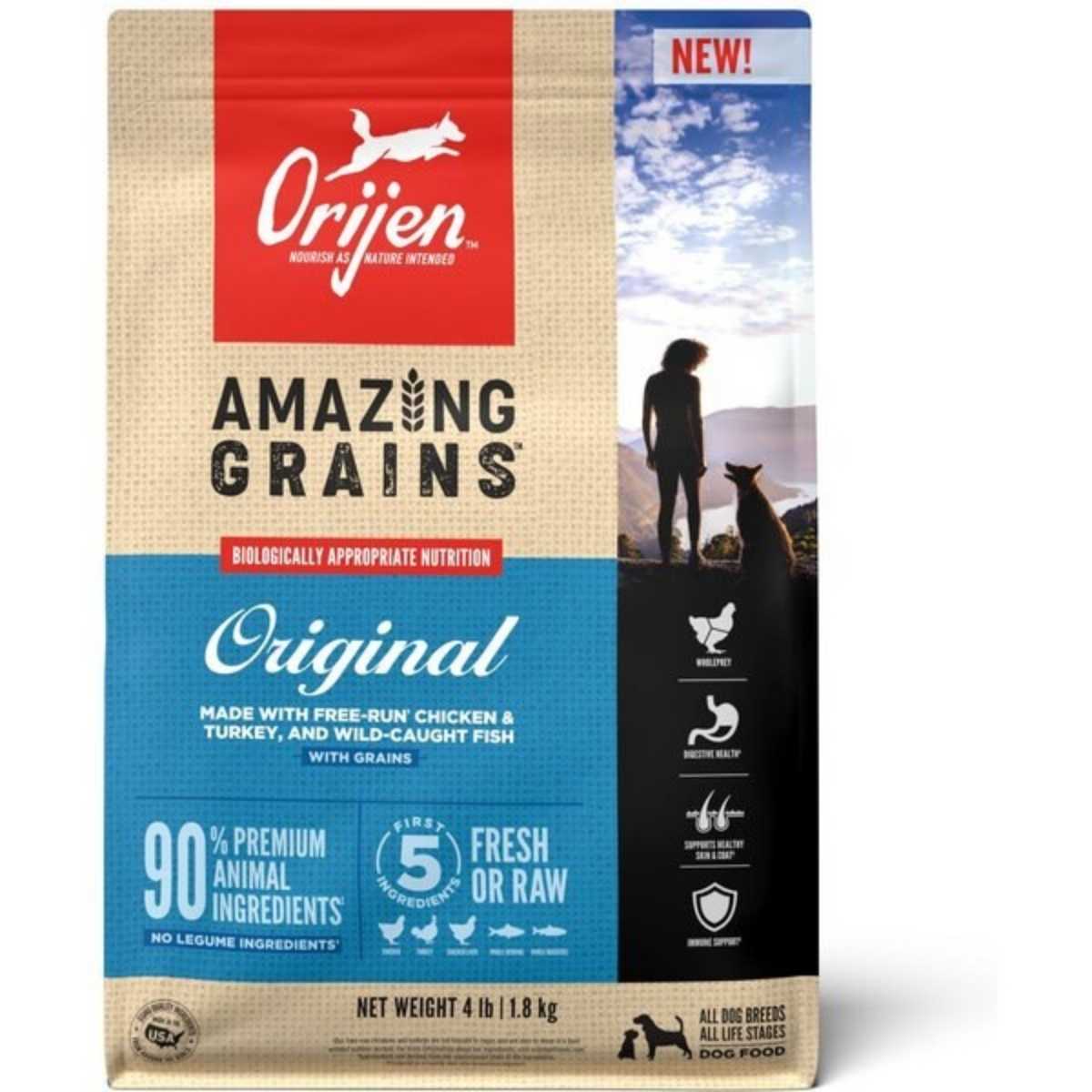 Orijen Dog Amazing Grains Original