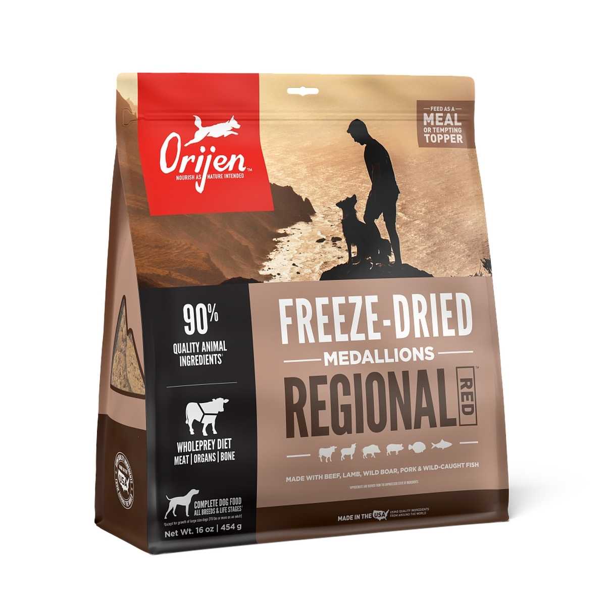 Orijen Dog Freeze Dried Food Regional