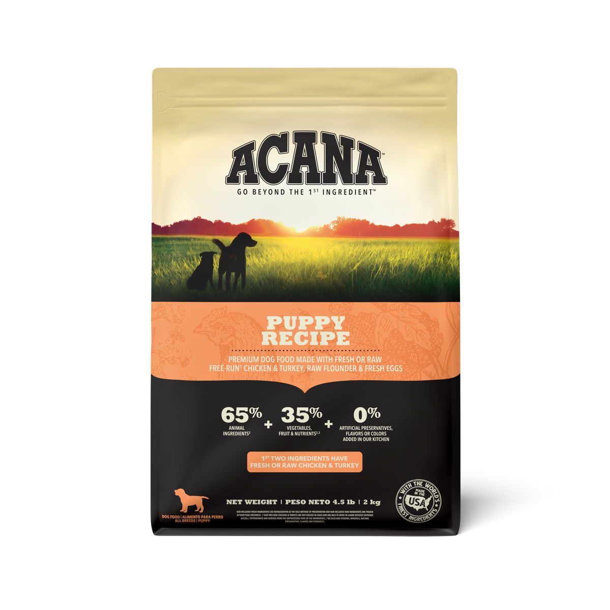 Acana Dog Grain Free  Puppy-4.5 lb Bag