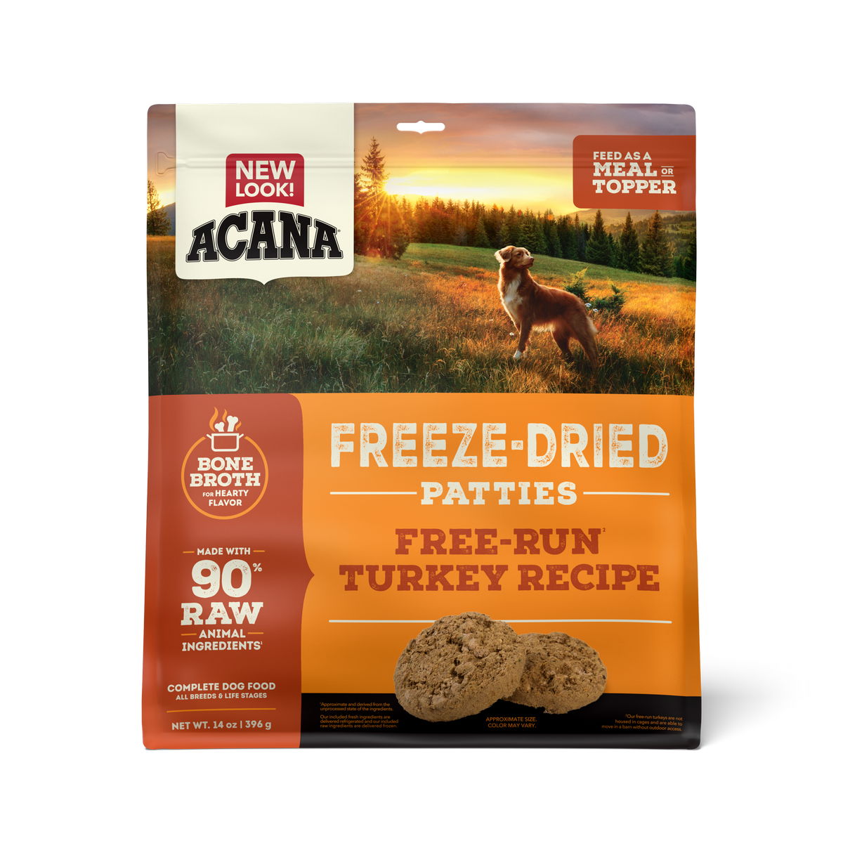Acana Dog Grain Free Freeze Dried Turkey