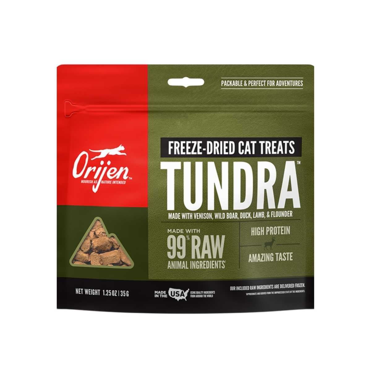 Orijen Cat Freeze-Dried Treat Tundra-1.25 oz Bag
