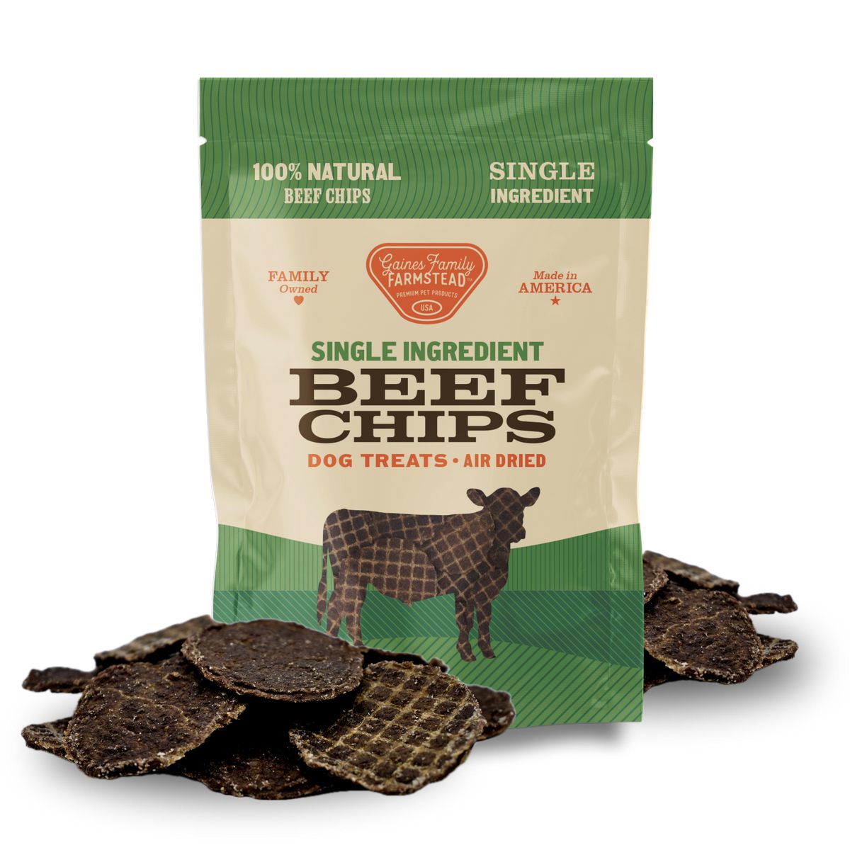 Gaines Beef Chips-6 oz Bag