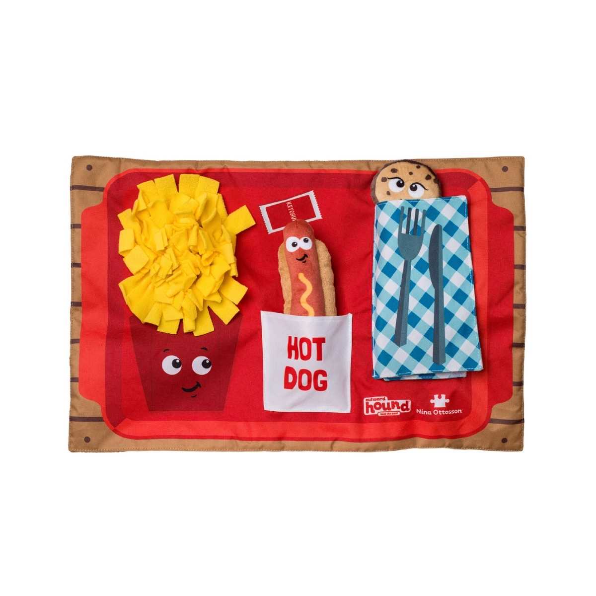 Charming Pet Plush Puzzle Activity Matz Fast Food Fun