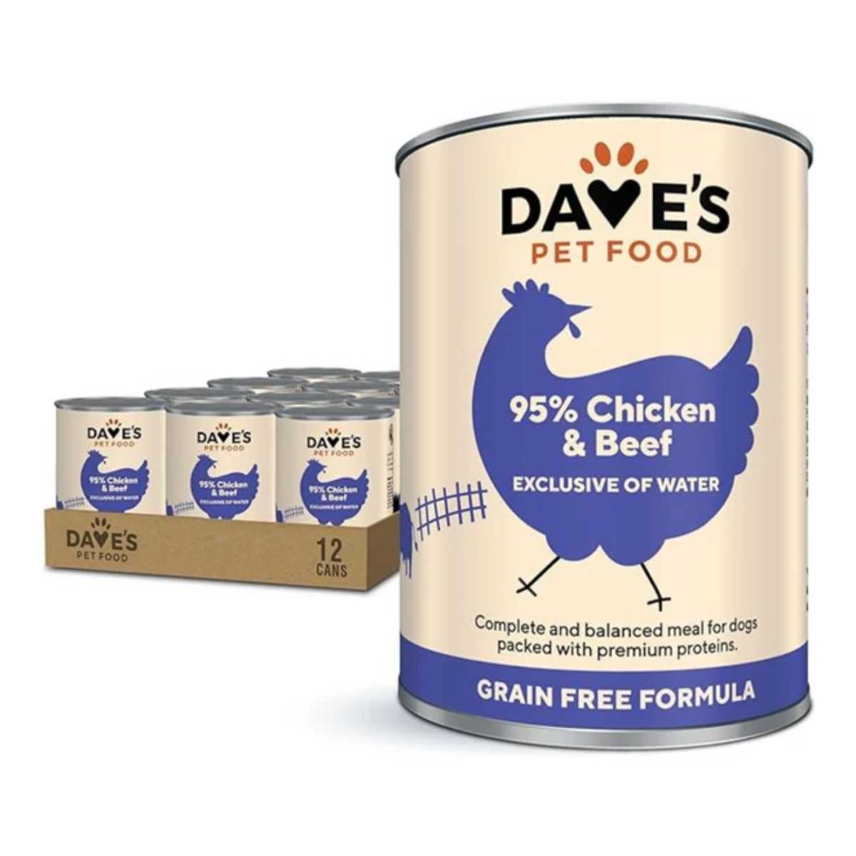 Dave's Pet Food Dog 95% Premium