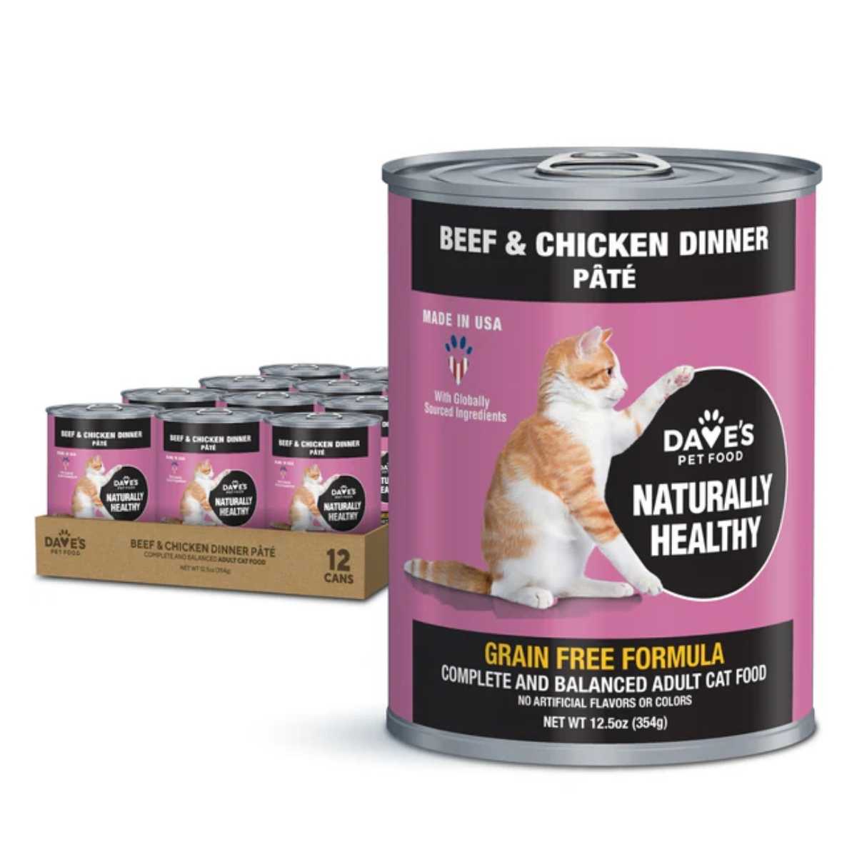 Dave's Pet Food Cat Naturally Healthy