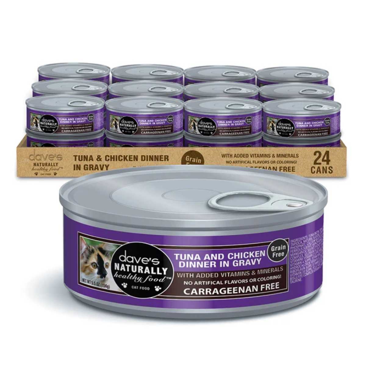 Dave's Pet Food Cat Naturally Healthy Dinner In