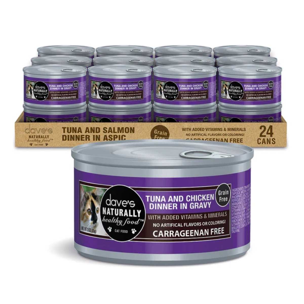 Dave's Pet Food Cat Naturally Healthy Dinner In