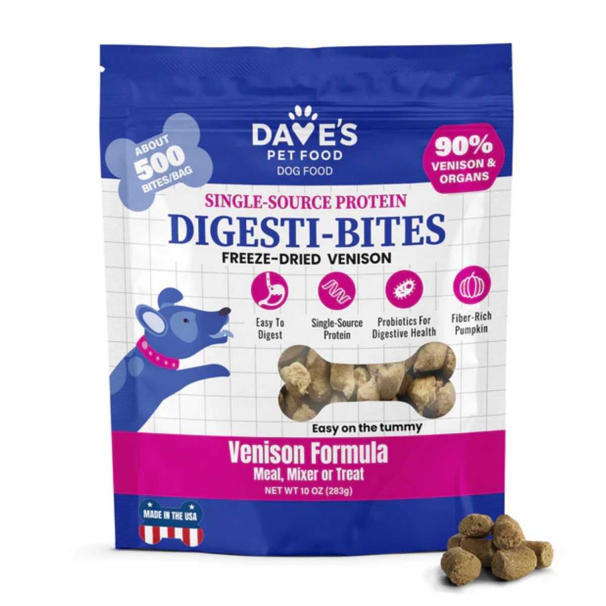 Dave's Pet Food Dog Digesti Hypo Bites
