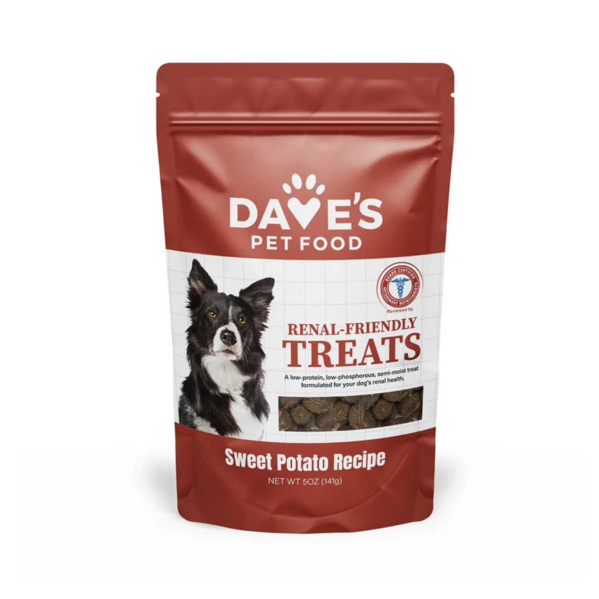 Dave's Pet Food Dog Renal Treat Sweet Potato-5 oz Bag