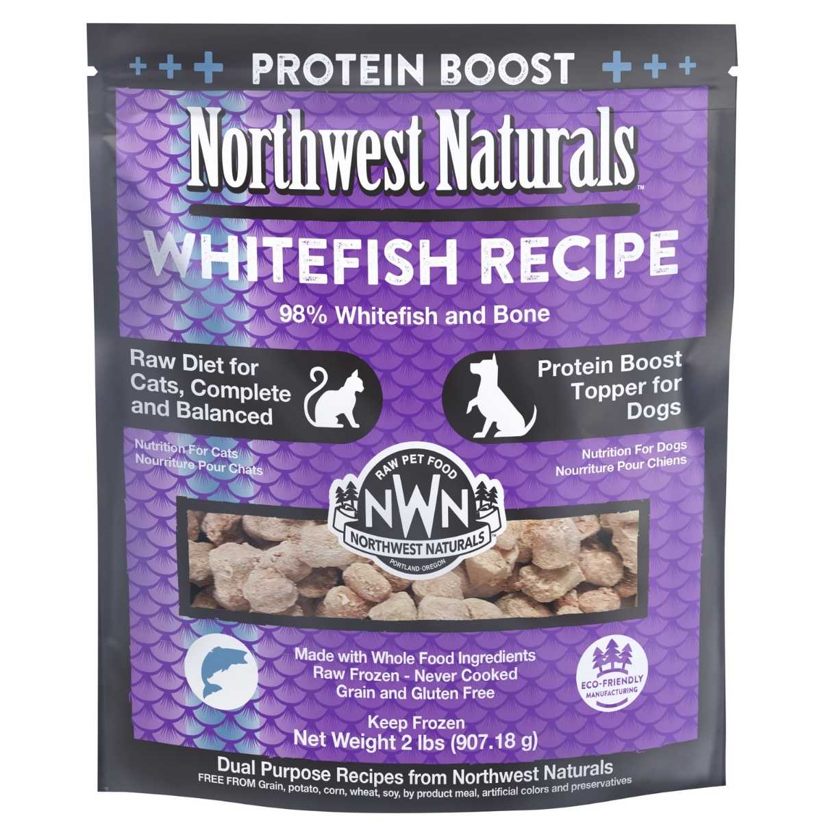Northwest Naturals Frozen Raw Cat Dog Protein Boost