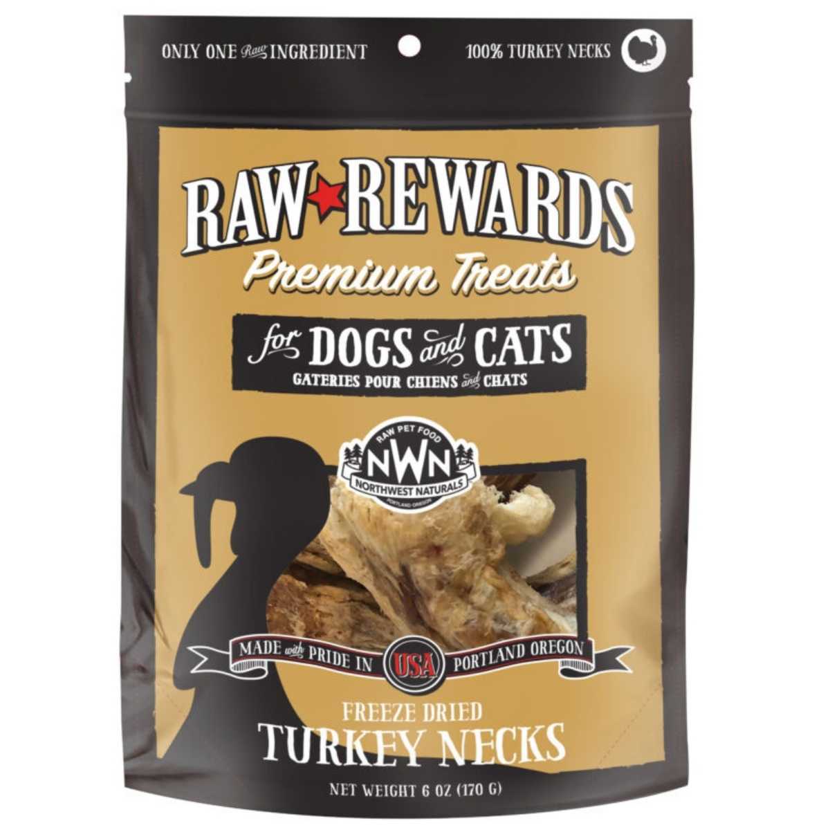 Northwest Naturals Canine Feline Freeze Dried Raw Neck