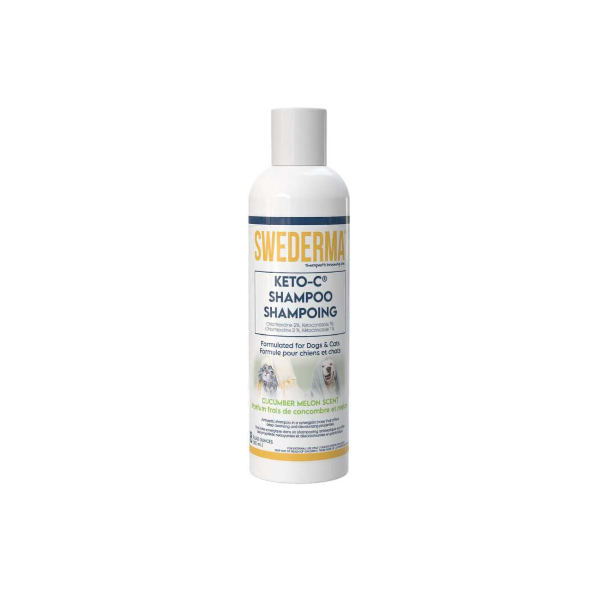 Swedencare Plaqueoff Swederma Therapeutic Keto C Cucumber Melon Shampoo
