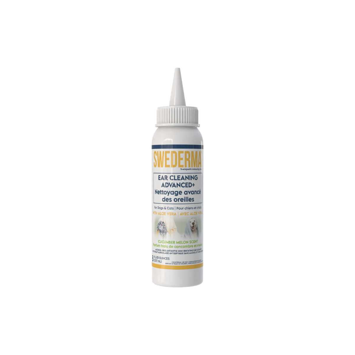 PlaqueOff Swederma Therapeutic Ear Cleaning Advanced+ (Alcohol Free) 8oz
