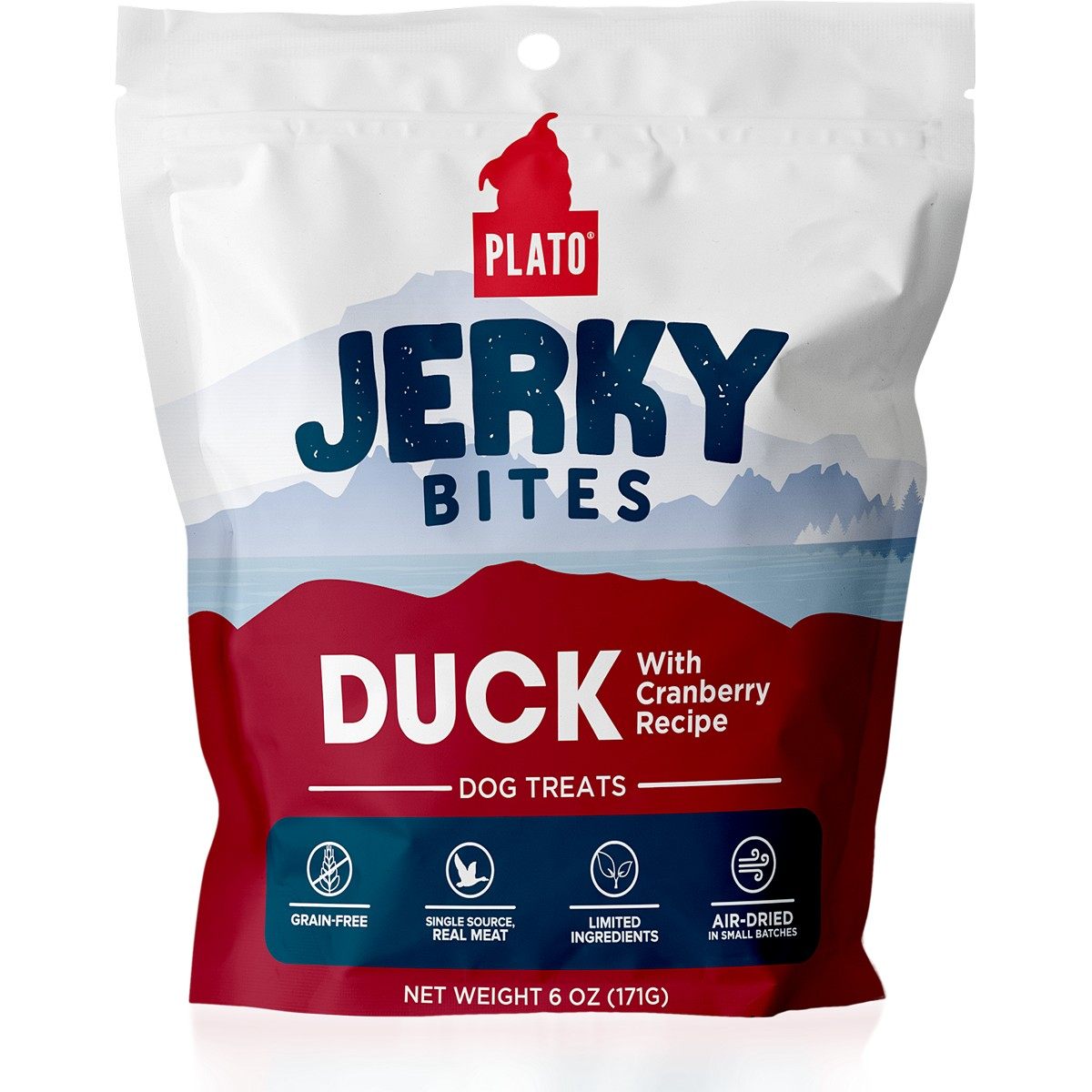 Plato Duck with CranberryJerky Bites-6 oz