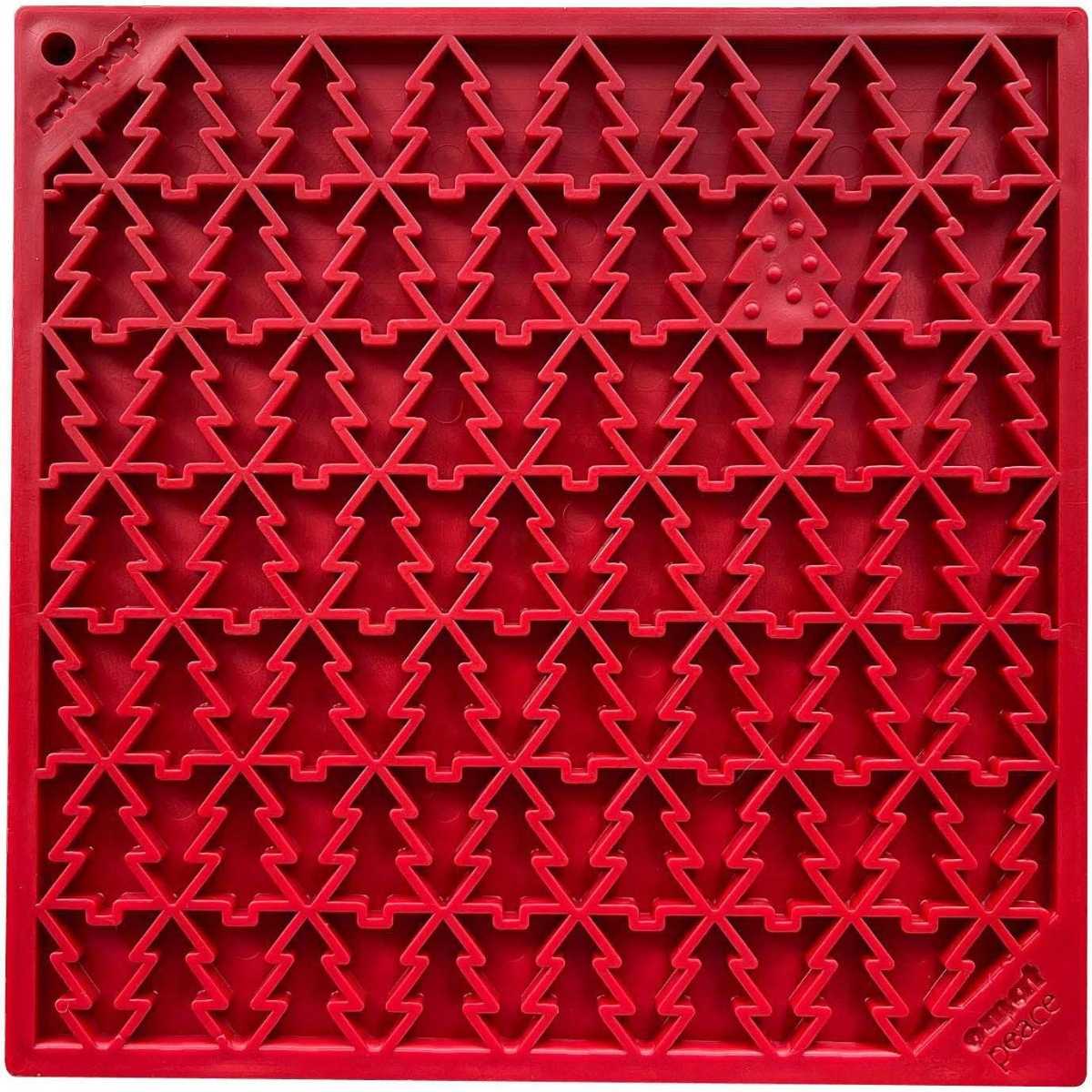 Soda Pup Christmas Tray-Red