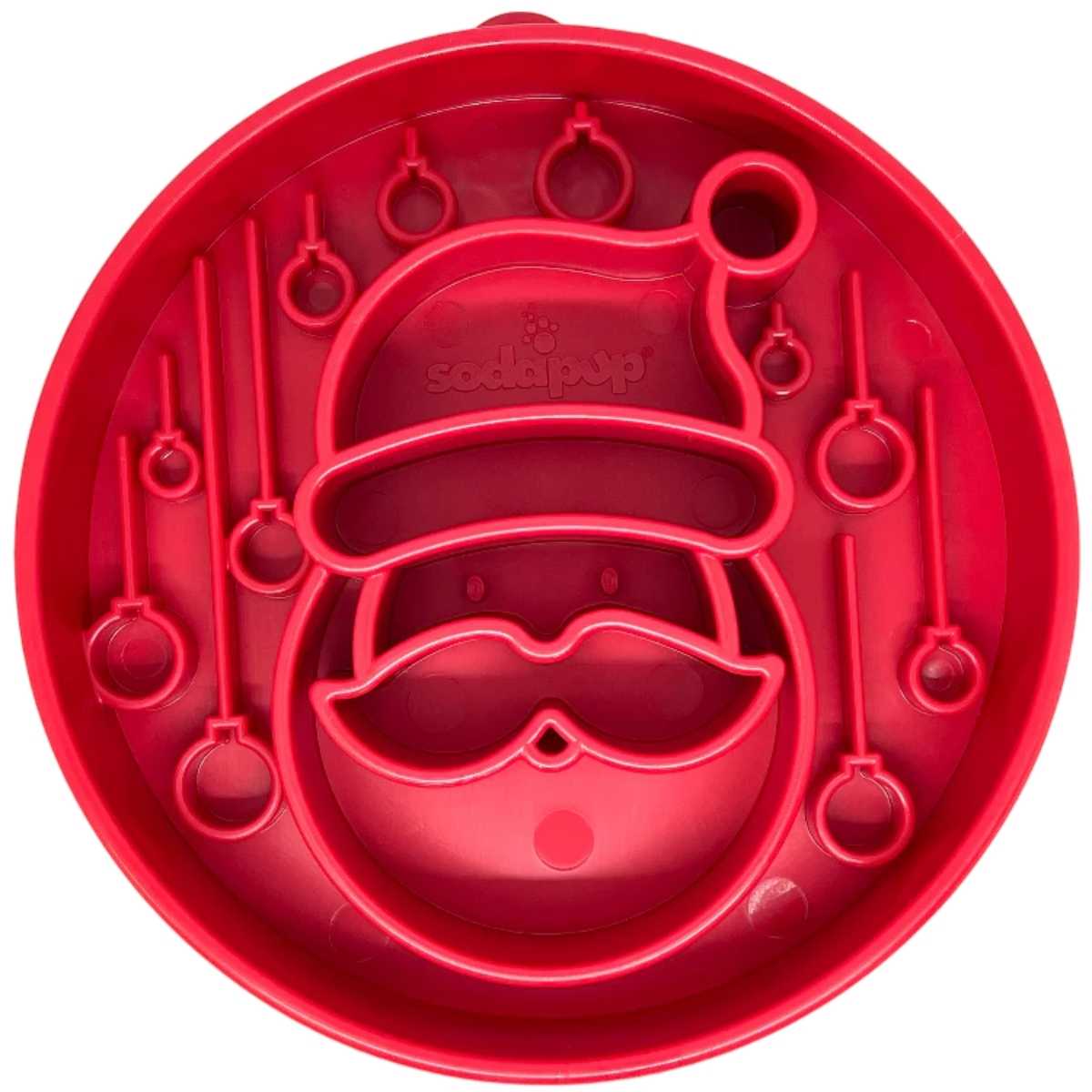 Soda Pup Nylon Enrichment SP Holiday Santa-Red