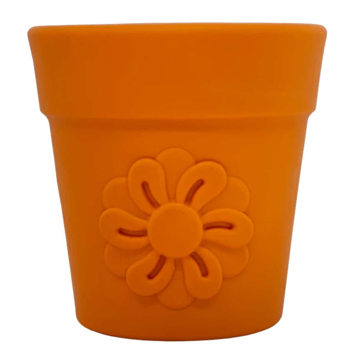 Soda Pup Original Orange Flower Pot