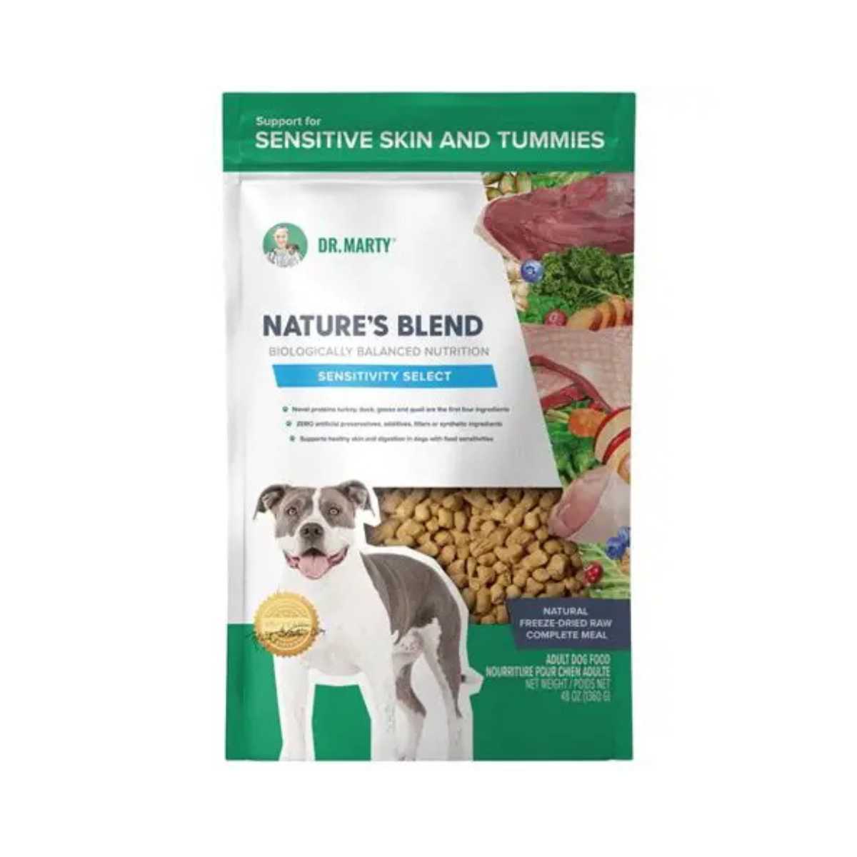 Dr. Marty's Dr Marty Freeze Dried Nature S Blend Sensitivity Select For Dogs W Food Sensitivities