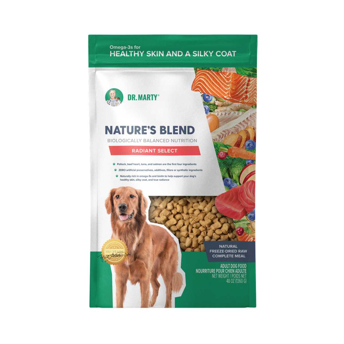 Dr. Marty's Dr Marty Freeze Dried Nature S Blend Radiant Select