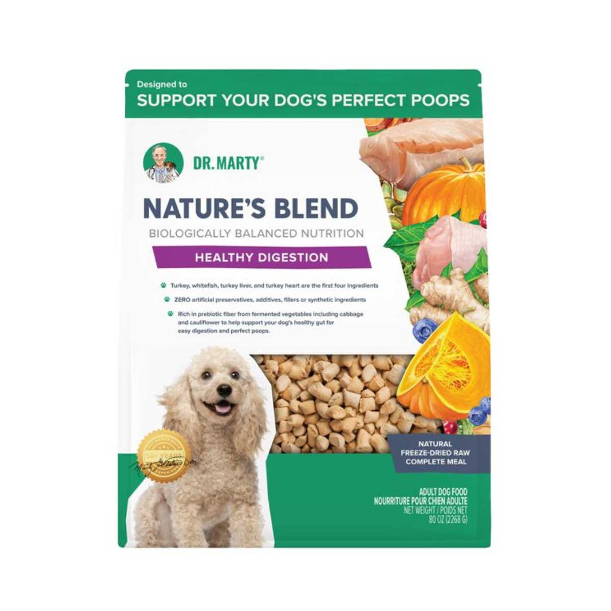 Dr. Marty's Dr Marty Freeze Dried Nature S Blend Healthy Digestion