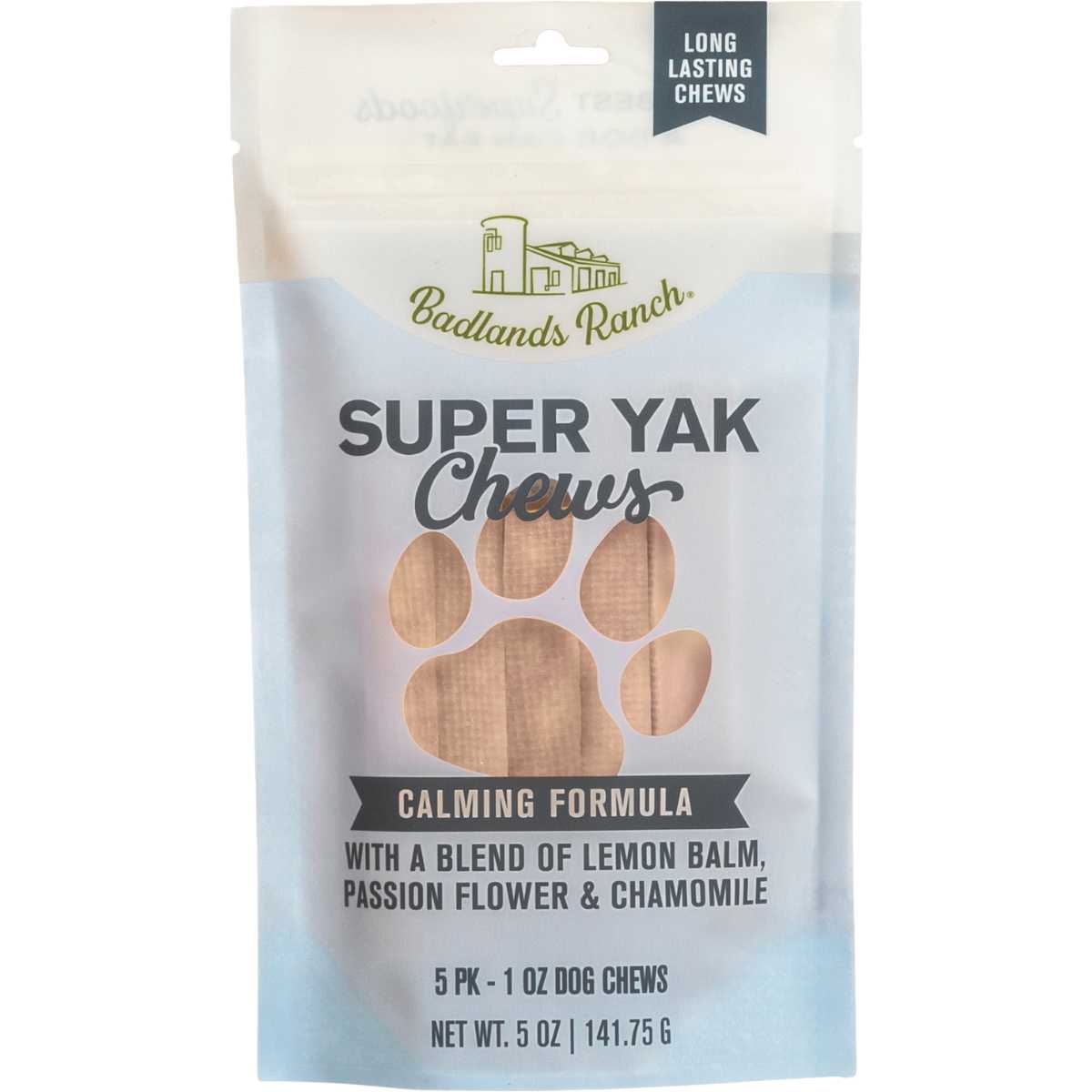 Badlands Ranch Yak Superchew Calming small multipack (5) 5oz