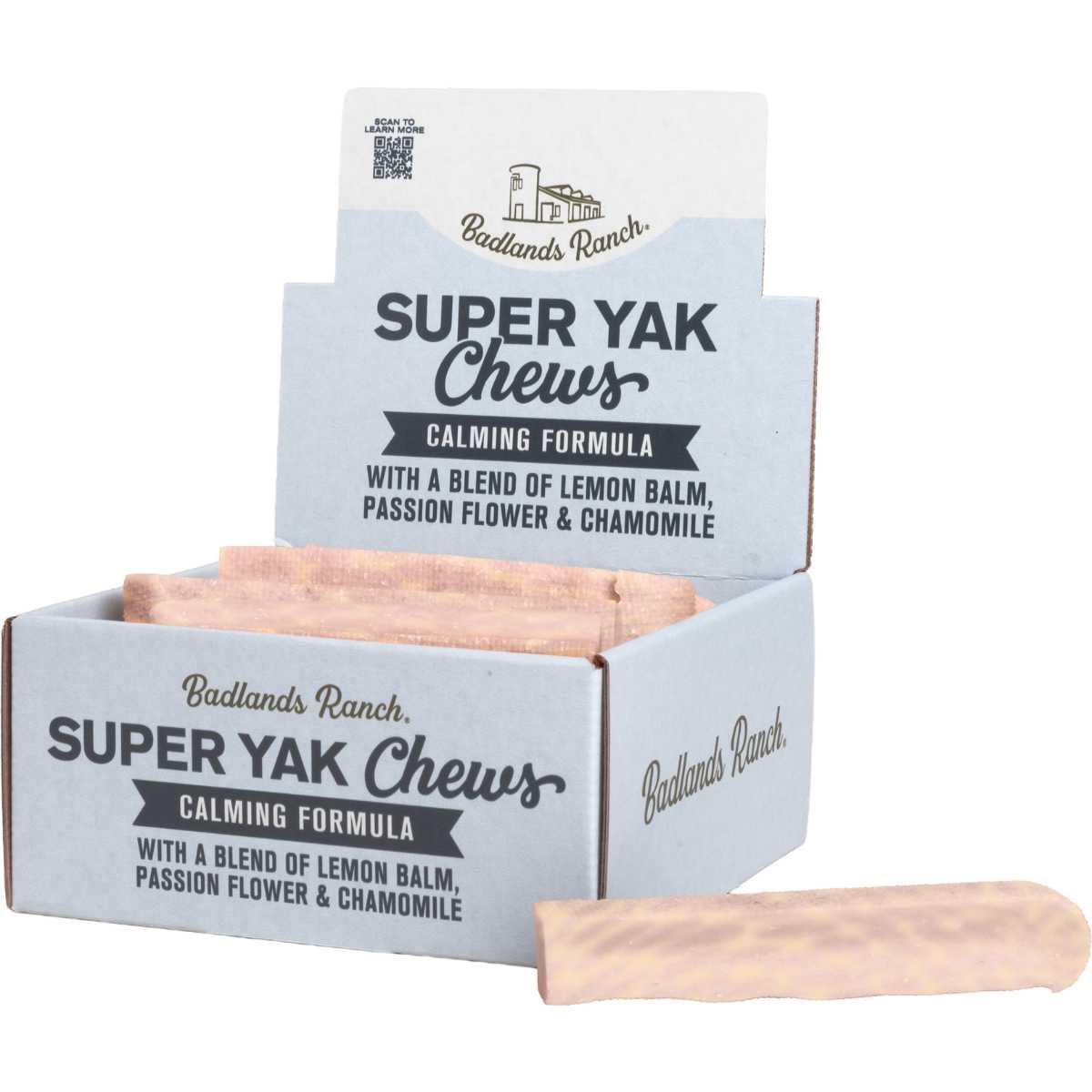 Badlands Ranch Yak Superchew Calming 18ct PDQ- medium single