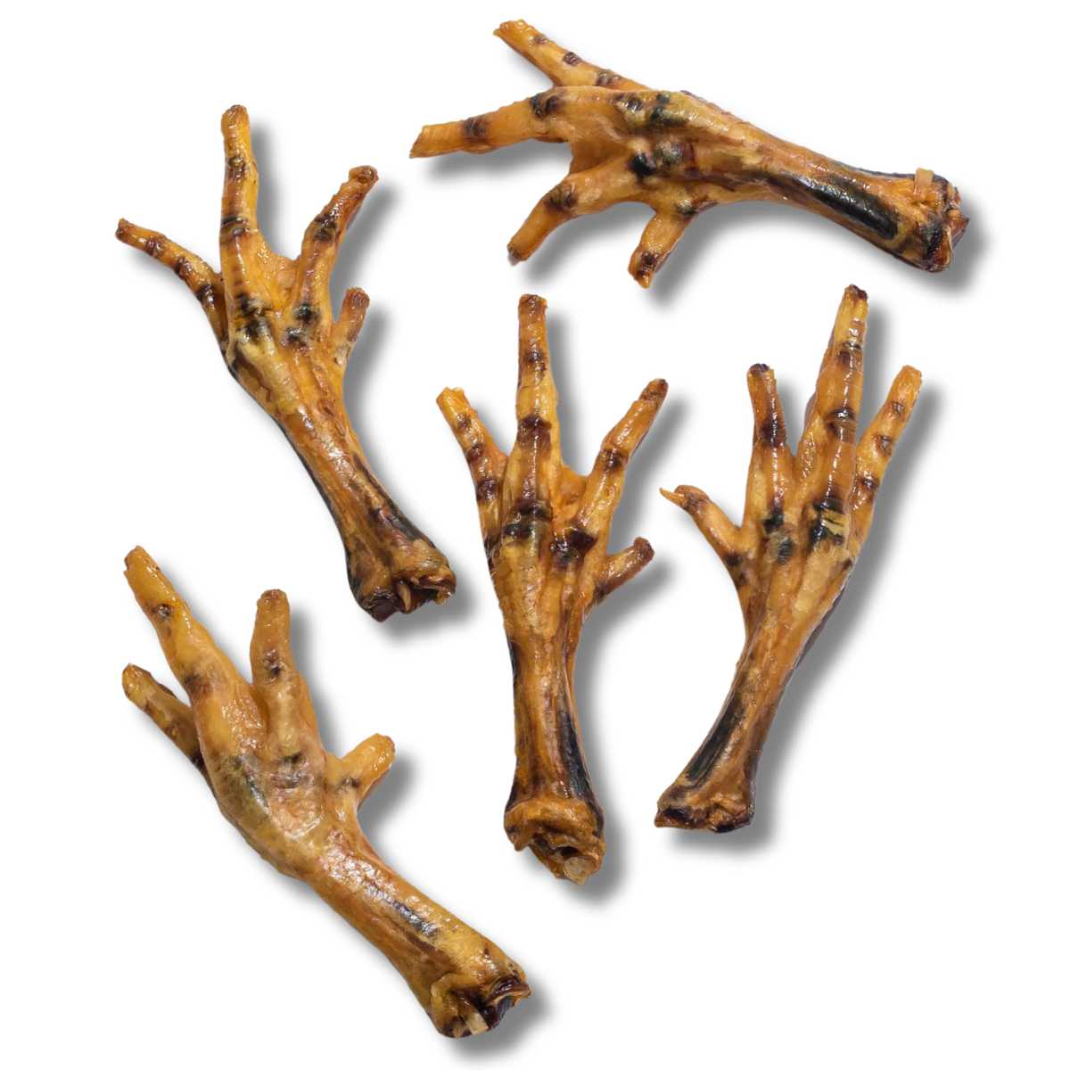 Jack N Pup Display Chicken Feet-75 ct