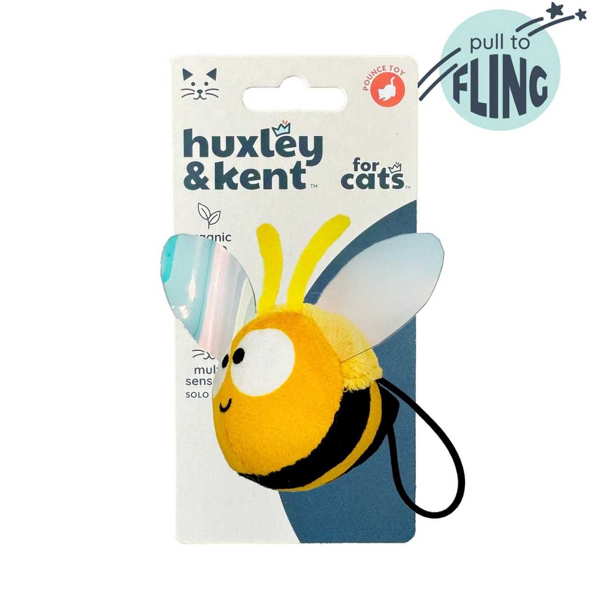 Huxley & Kent  Cat Flinger Bumble Bee
