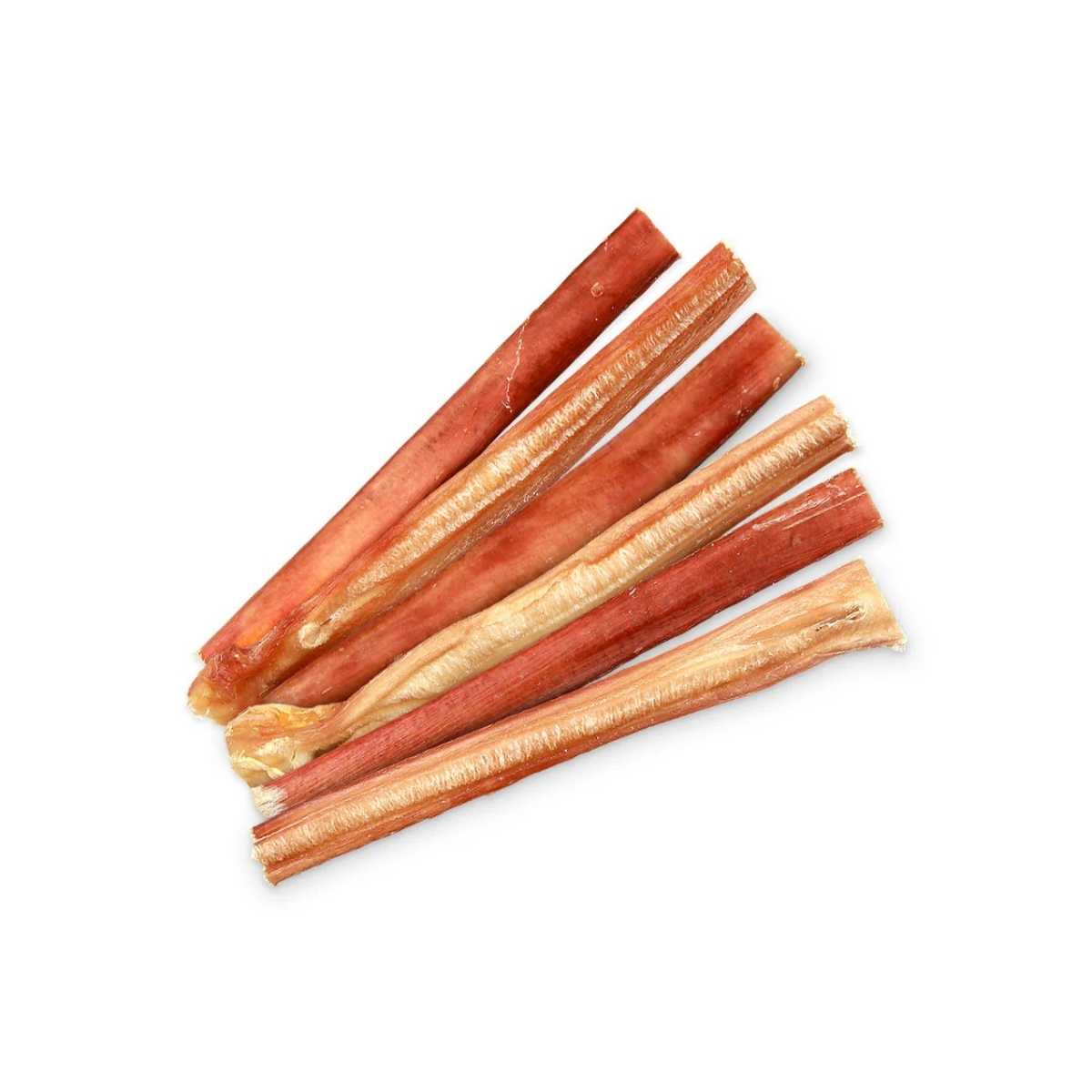 Natural Farm Bagged Odor Free 6" Extra Thin Bully Sticks 10-pack