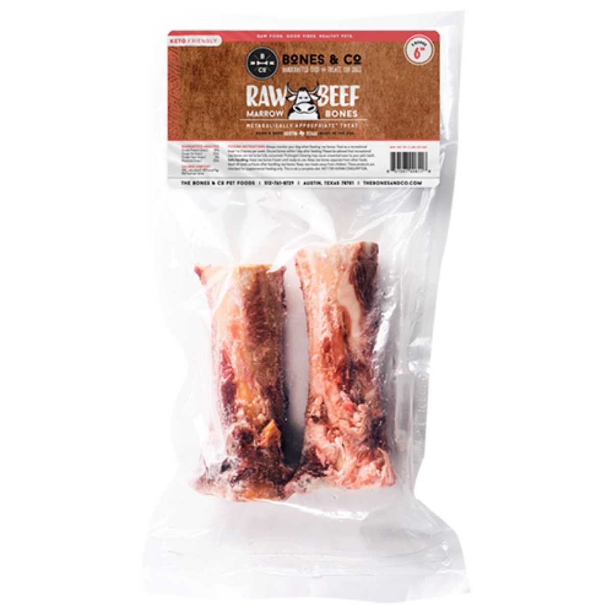Bones & Co Frozen Raw Marrow Bones