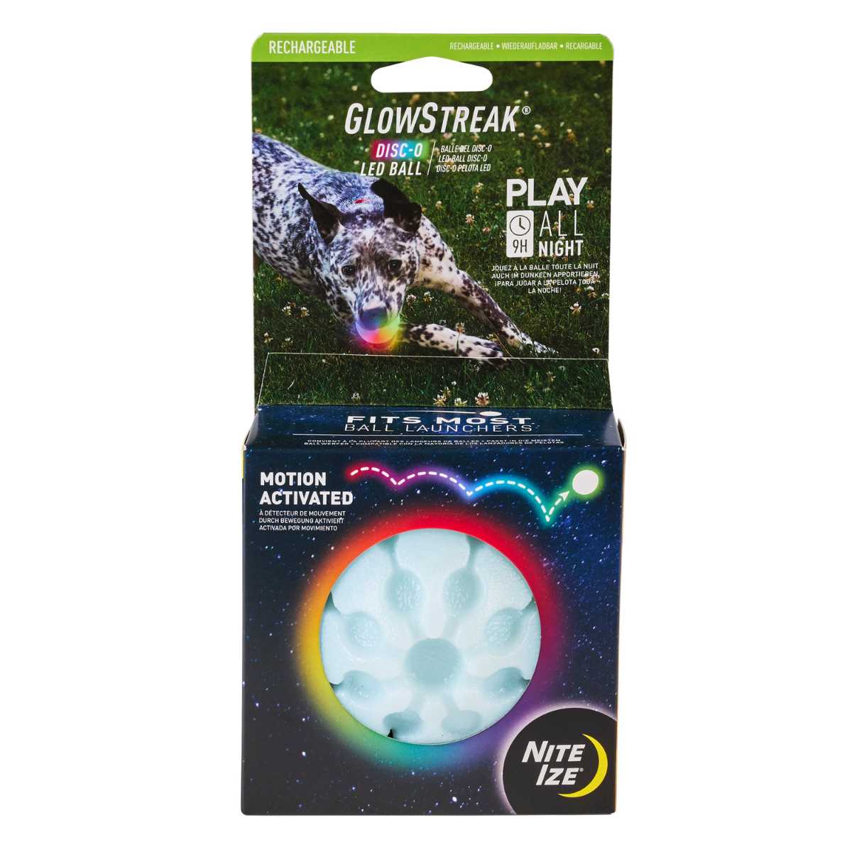 Nite Ize Glowstreak Rechargeable LED Ball-Disc-O