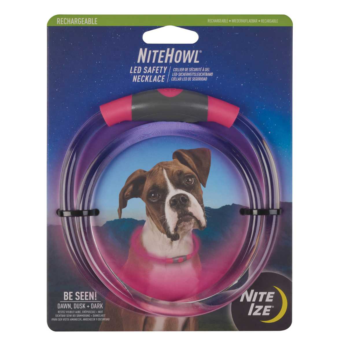 Nite Ize Nitehowl Rechargeable Led Safety Necklace