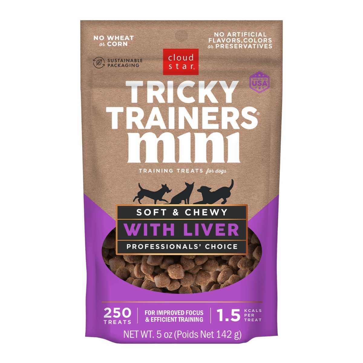 Cloud Star Tricky Trainers Chewy Mini-5 oz Bag