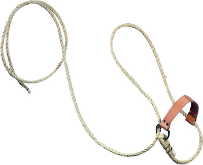 Beiler'S Halter W/Lead And Leather Nose Strap