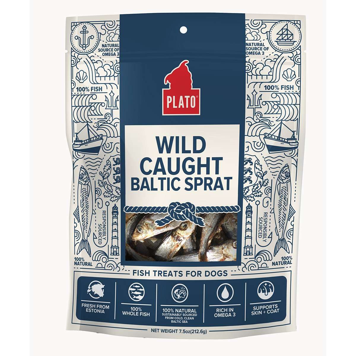 Plato Baltic Sprat-7.5 oz Bag (6/CS)