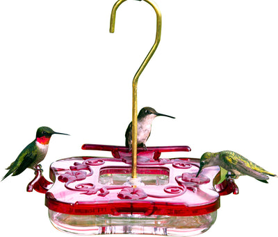 Hummzinger Highview Square Hummingbird Feeder