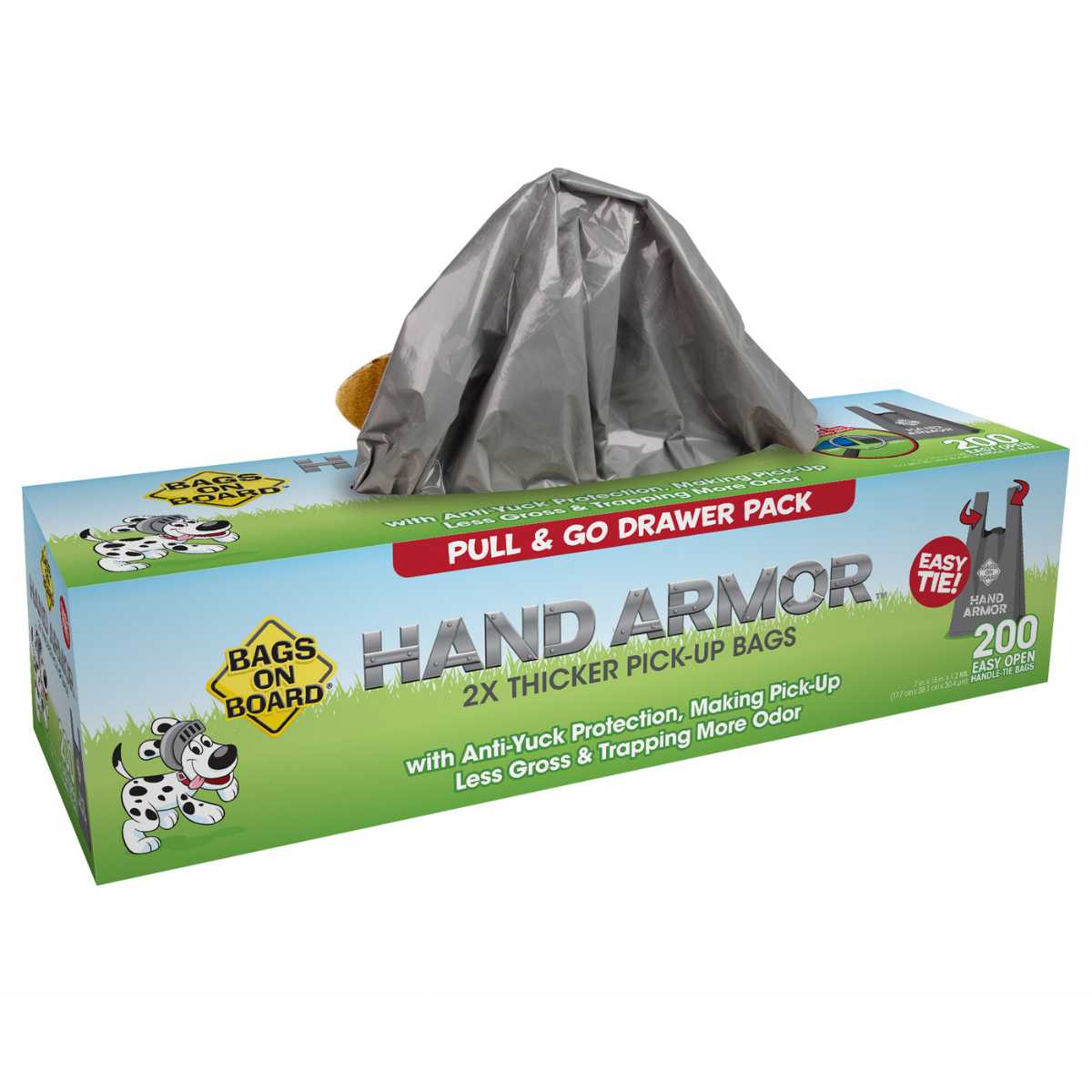 Bags On Board Hand Armor Pull & Go (200 bags)