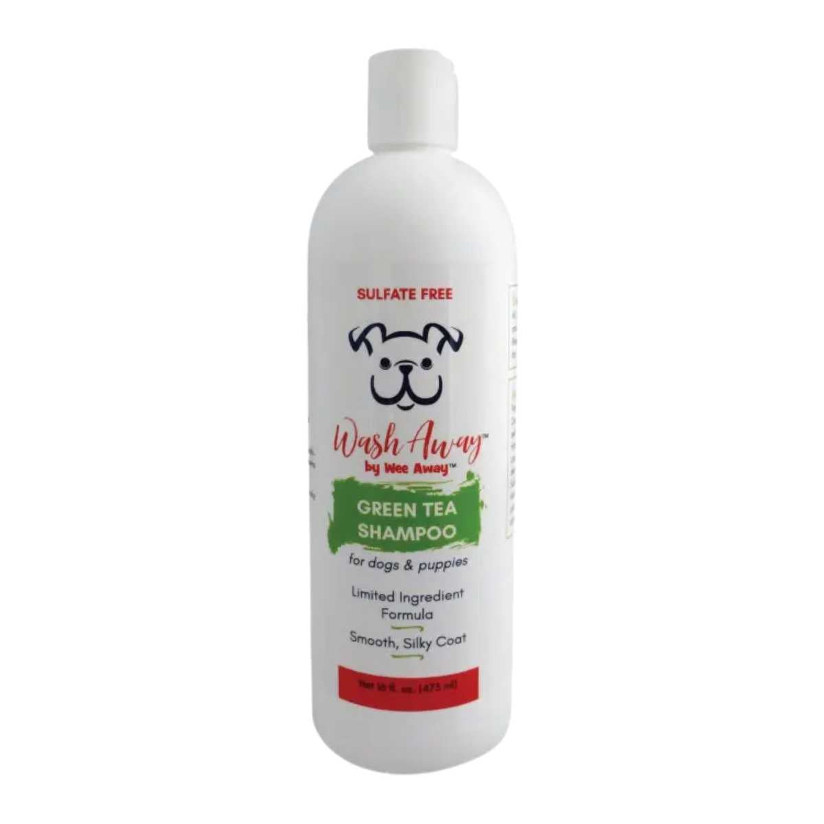 Wee Away Flea & Tick Green Tea Shampoo-16oz Bottle