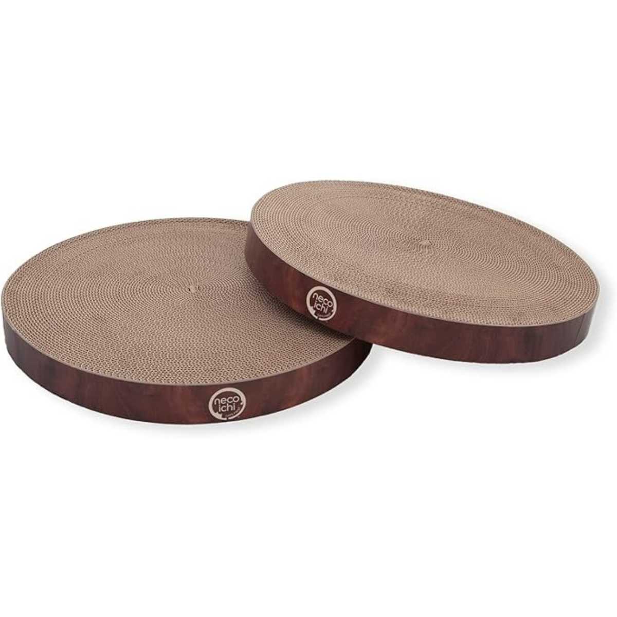 Necoichi Cozy Cat Scratcher Bowl Replacement Pad (Dark Cherry)-2 PK