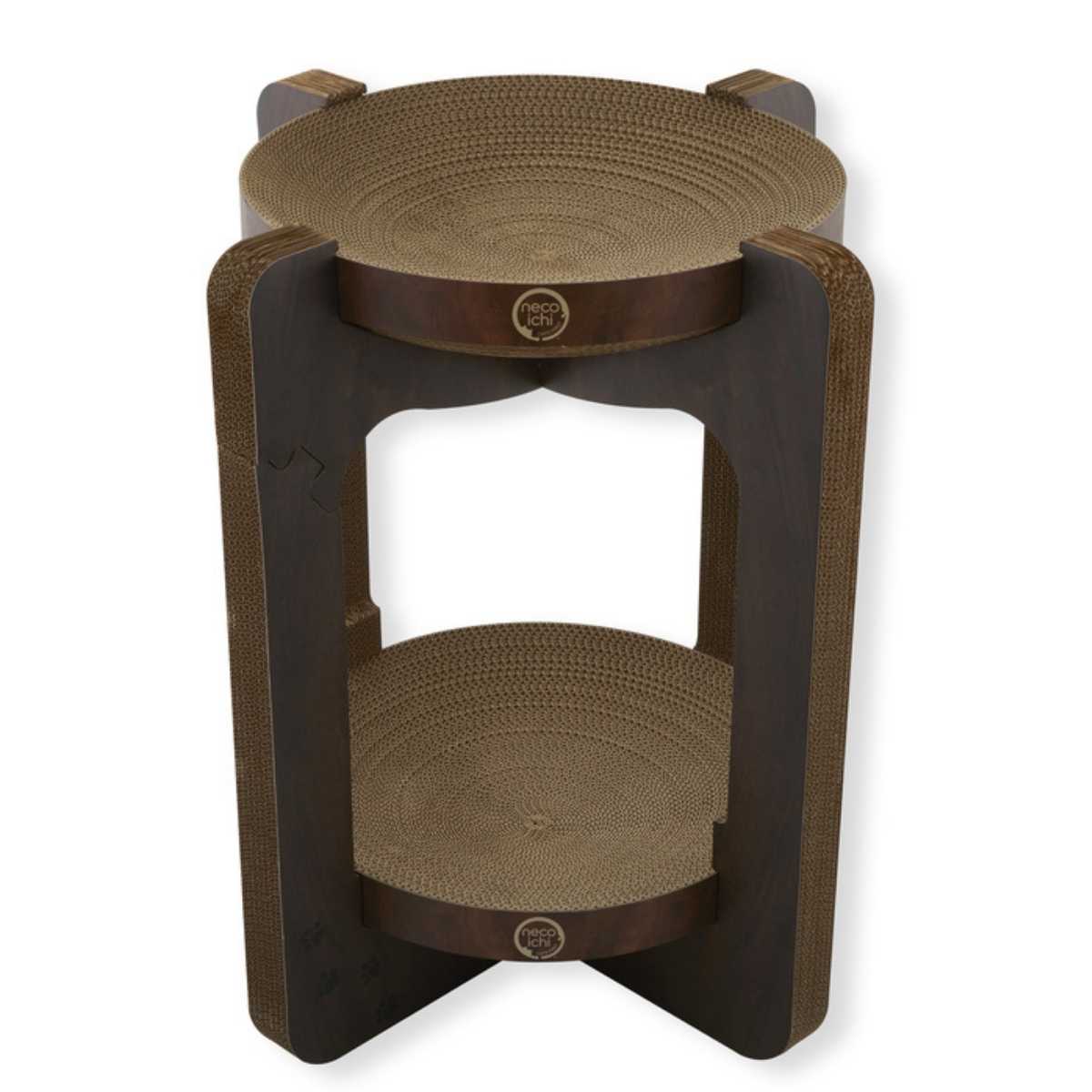 Necoichi Cozy Cat Scratcher Tower (Dark Cherry)