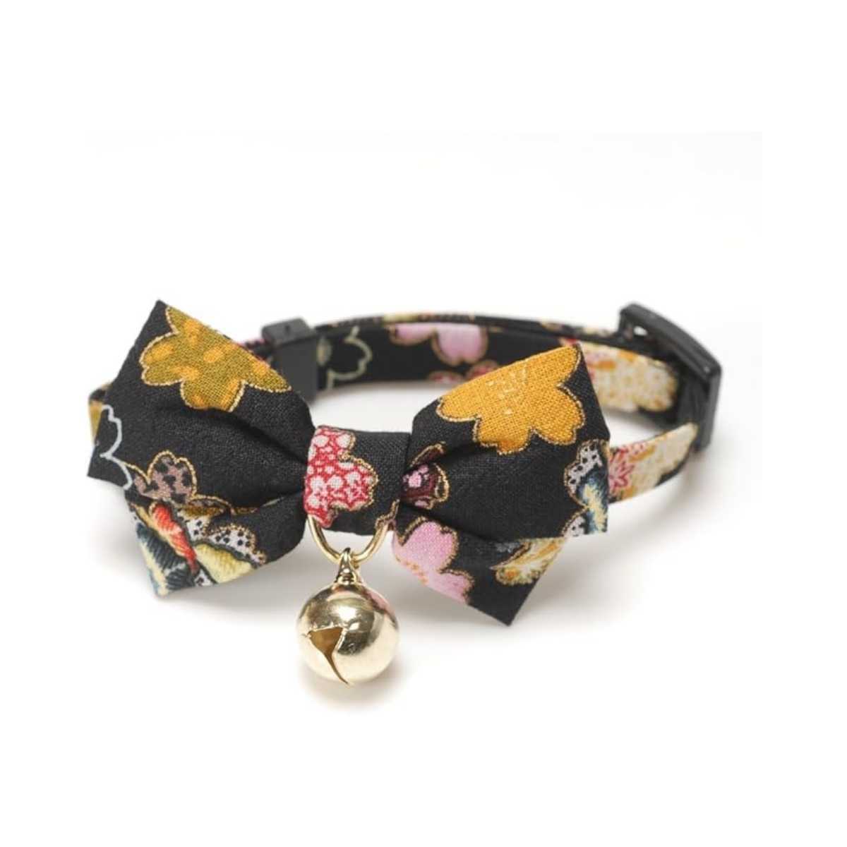 Necoichi Kimono Bow Tie Cat Collar