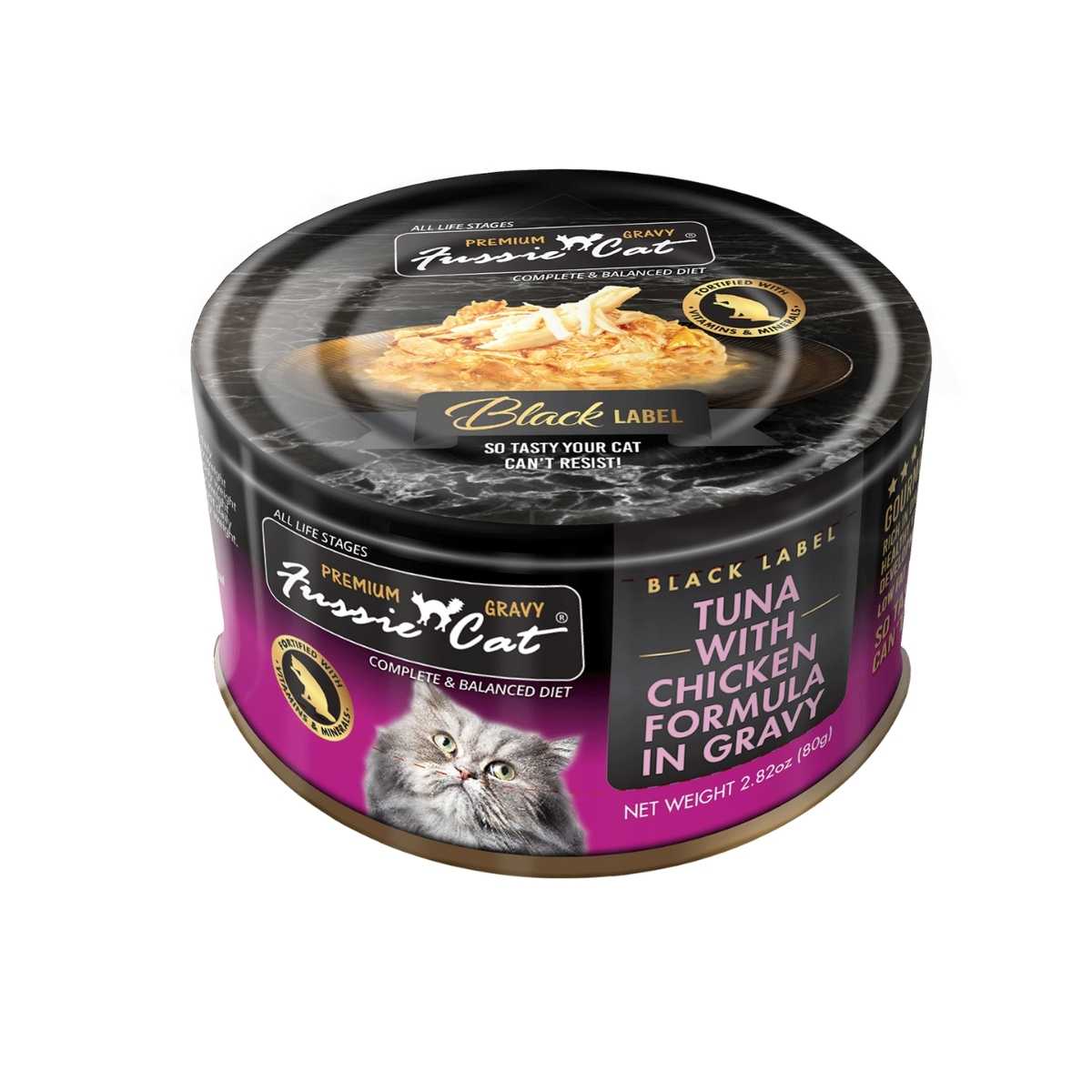 Fussie Cat Premium Tuna W Chicken In Gravy