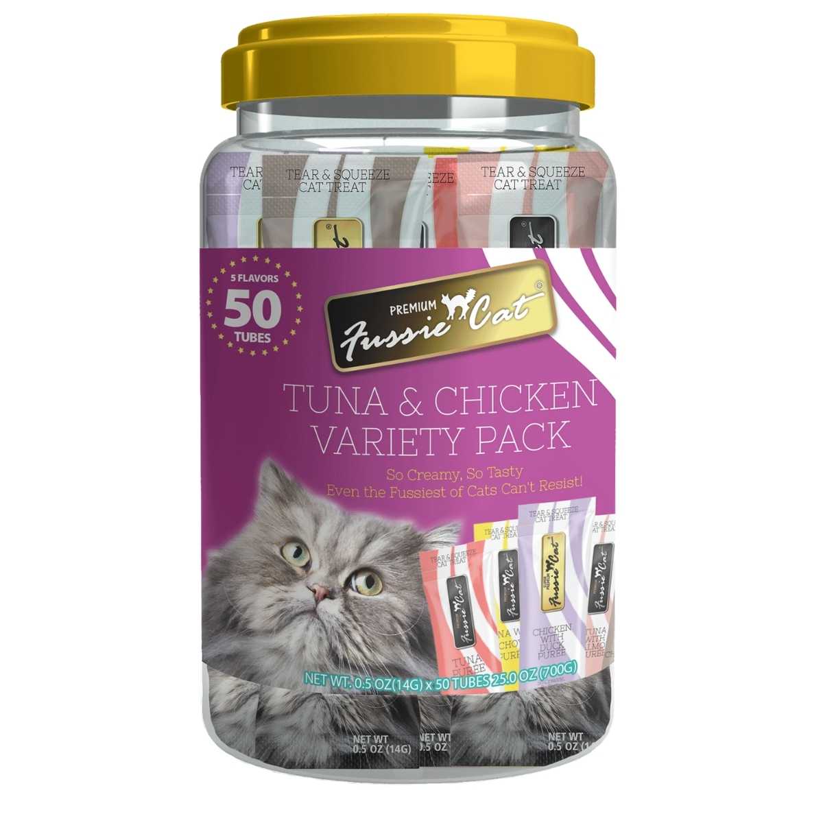 Fussie Cat Puree 5 Flavors