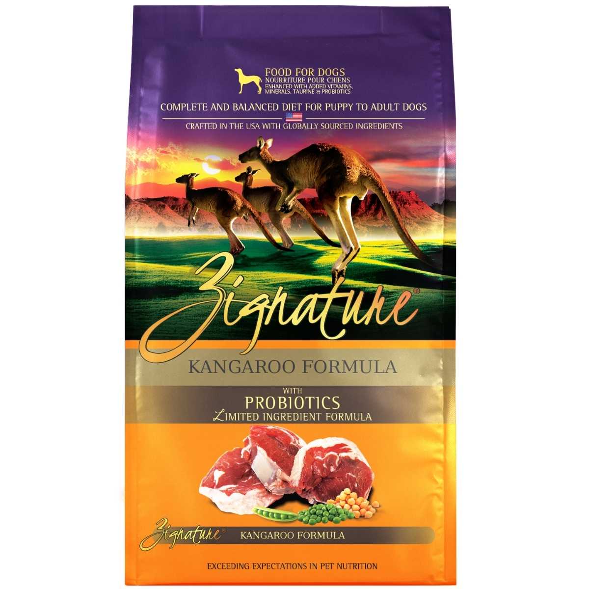Zignature Kangaroo Formula Dog Food