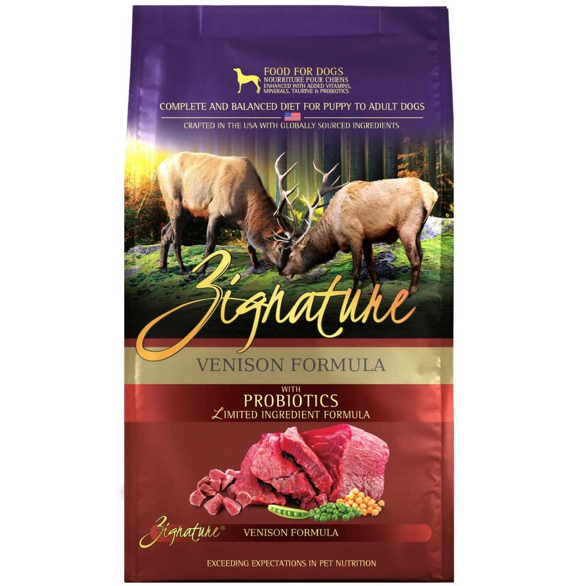 Zignature Venison Formula Dog Food